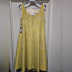 Nordstrom formal textured tea length dress